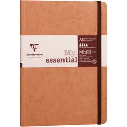 Clairefontaine AgeBag MyEss A5 79346C lined notebook brown 96 sheets