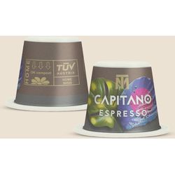 Tropical Mountains CAPITANO Espresso 100 Capsules in Refill Bag