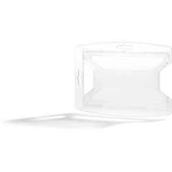 Durable reXycle ID card holder 1 card 10 pieces, Transparent