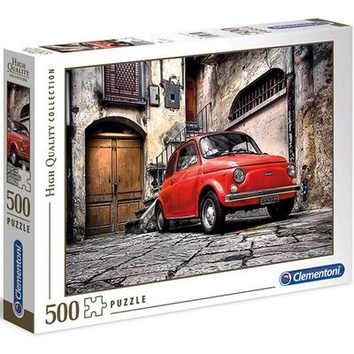 Clementoni Puzzle Fiat 500, 500 teilig 49x36cm Bild 3