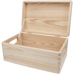 Zeller Present All-purpose box with lid pine 30x20x14cm