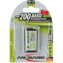 Ansmann Battery 1x 9V block 200 mAh