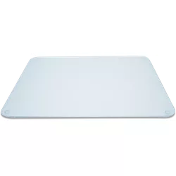 Pebbly Coperchio in vetroceramica 50x40cm superficie ondulata trasparente