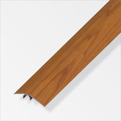 Alfer Parquet leveling aluminum 1 m cherry wood, shrunk a=40 mm