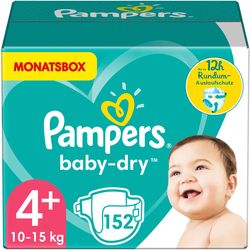 Pampers Pannolini Baby Dry scatola mensile taglia 4+