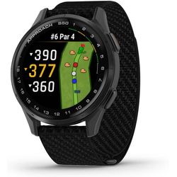 Garmin Orologio GPS sportivo Approach S50 nero, cinturino 20mm