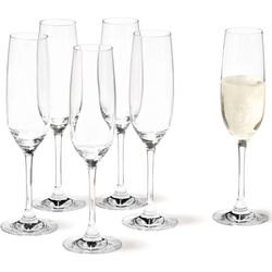 Leonardo Champagne glass set Ciao 1.9 dl, 6 pieces, transparent