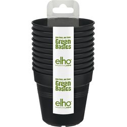 elho Anzuchttopf-Set green basics 10er-Set, living black