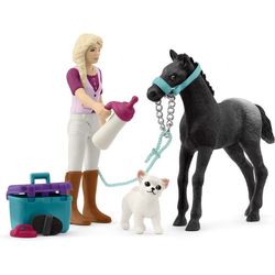 Schleich Care set foal with Sofia