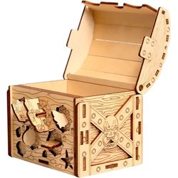Escape Welt Puzzle Game Secret Box "Pirate Treasure Chest"