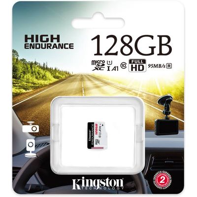 Kingston Carte microSDXC Haute Endurance UHS-I U1 128 Go Bild 2