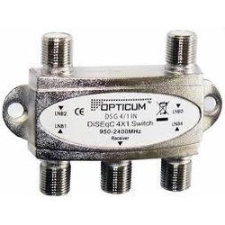 Opticum DiSEqC 4/1 Switch - DSG 4x1