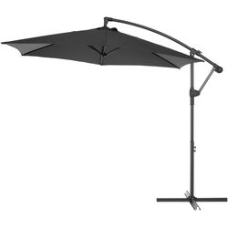Cocon Umbrella TR-018 Ø 300 cm, hanging, Gray