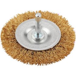 kwb Set di spazzole a disco 75 mm ottone, fine
