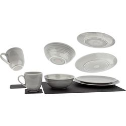 Silwy Magnet porcelain dinnerware set Ash