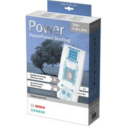 Siemens Bosch, sacchetto per aspirapolvere GXXL G All Plus 575069, 577549, VZ4GXXLP2, BBZ4GXXLP2, BBZ51FGALL