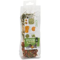 Witte Molen Hay sticks with carrots and peas, 70 g