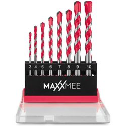 Maxxmee Set di punte multifunzione - 8 pezzi - Rosso