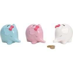 Roost Sparkasse Elephant 10029426 Ceramic, ass. 12x9x8cm