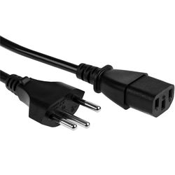 Furber Power Cable C13-T12 3.0 m Black