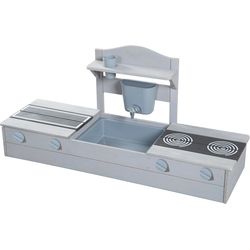 Roba 2 in 1 balcony sandbox with mud kitchen