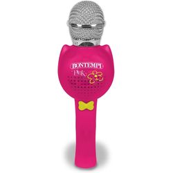 Bontempi Pink Karaoke Microphone