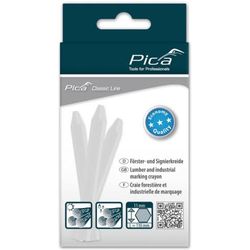 Pica Marking chalk ECONOMY 11X110mm, unpapered, white