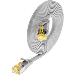 SLIM patchcord Cat 6A, U/FTP, 1.5 m, gray