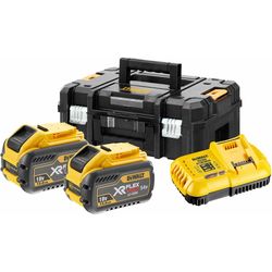 DeWalt Starter set XR caricatore e 2x 54 V 12 Ah batteria