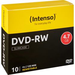 Intenso DVD-RW Slim 4.7GB 4201632 4x 10 Pz