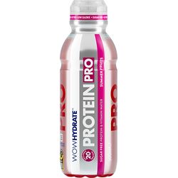WOW Hydrate Protein Summer Fruits pro, 500 ML, 20g protein, pack of 12