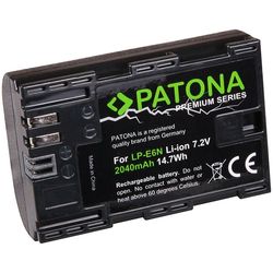 Patona Batteria premium per Canon LP-E6N