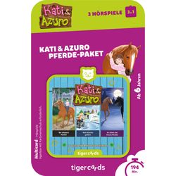 Tigermedia tigercard - Kati &amp; Azuro - Horse package - 3 exciting horse stories