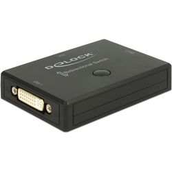 Delock DVI switch 2in/1Out, 1in/2Out 4K/30Hz