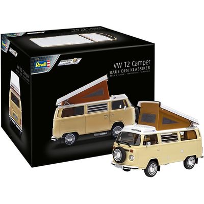 Revell VW T2 Camper model Build Part 1 
