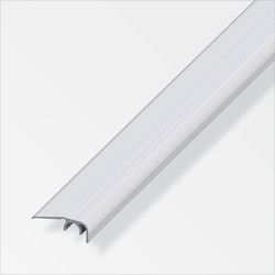 Alfer Parquet door end profile 1 m aluminum silver, shrunk a=32 mm, w=12.5 mm