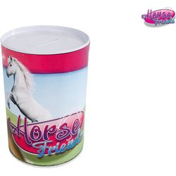 Roost Piggy Bank Horses 570325 Metal 8.5x11.5cm