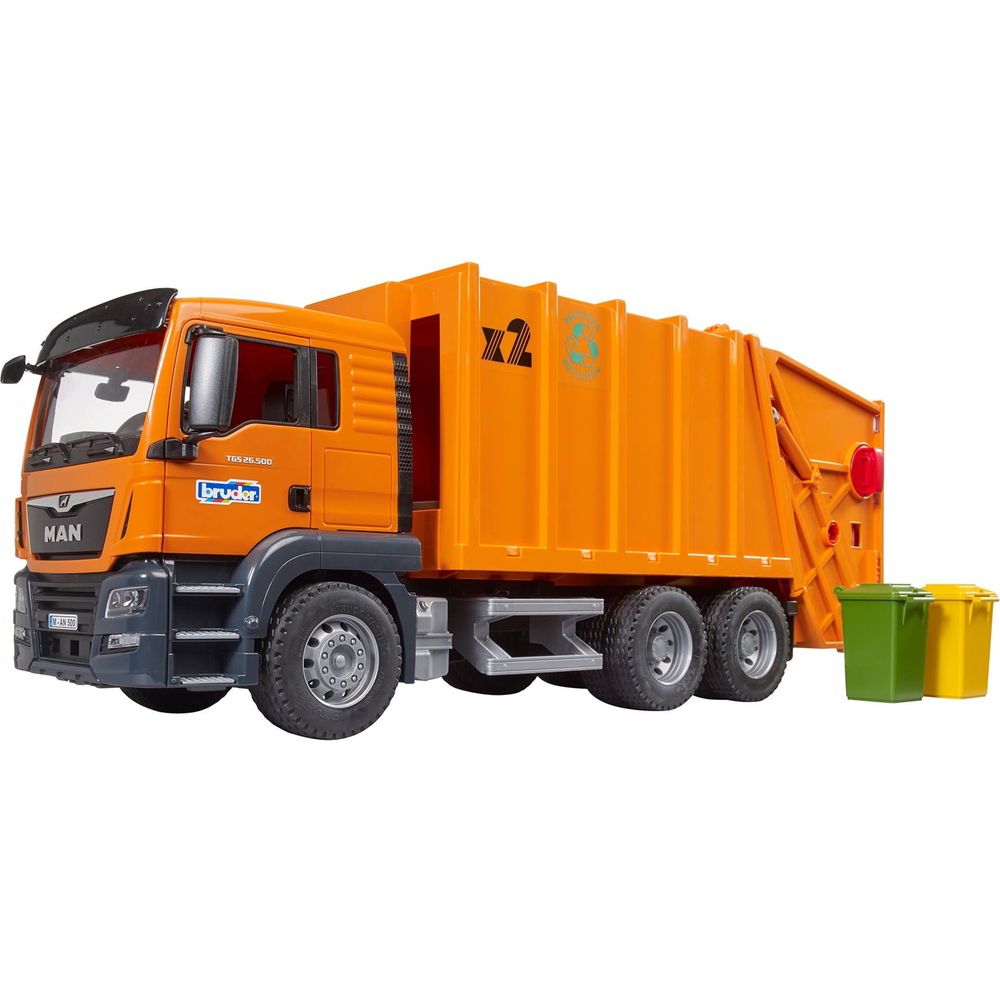 Bruder MAN TGS Müll-LKW : Jouets camions de qualité supérieure chez