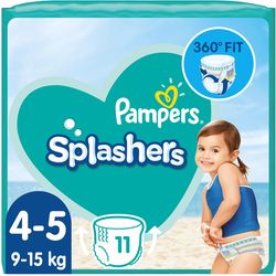 Pampers Diapers Splashers carrier pack size 4-5