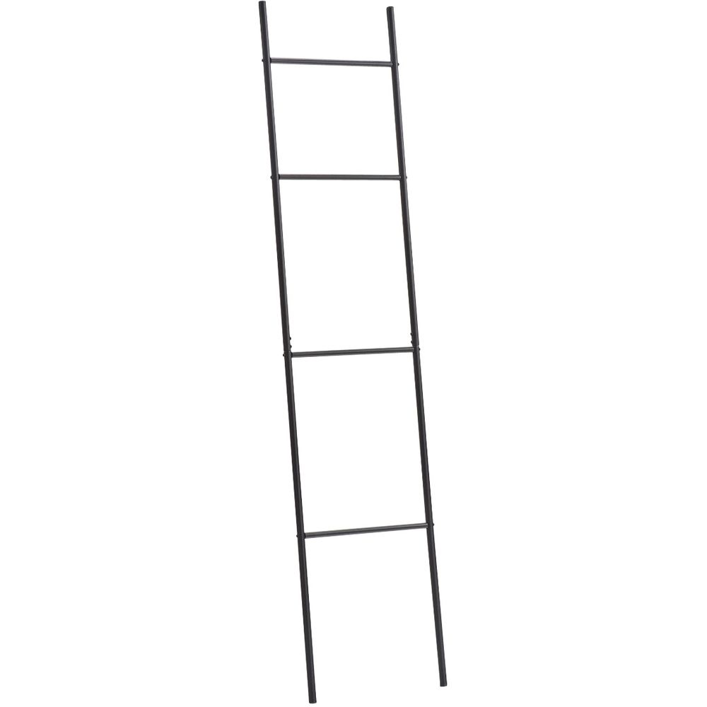 Zeller Present Leiter-Handtuchhalter Metall - bei schwarz kaufen 38x2x176cm