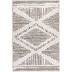 Elle Decoration Rug Rhombus 120 x 170 cm, Linen
