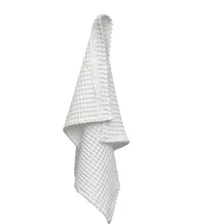 The Organic Company Asciugamano Big Waffle 50x75cm bianco naturale in cotone biologico