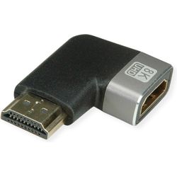Roline Adattatore 8K HDMI, HDMI ST/BU, angolato a 90°