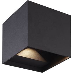 Z-Licht Apparecchio a cubo Dimm 10W antracite