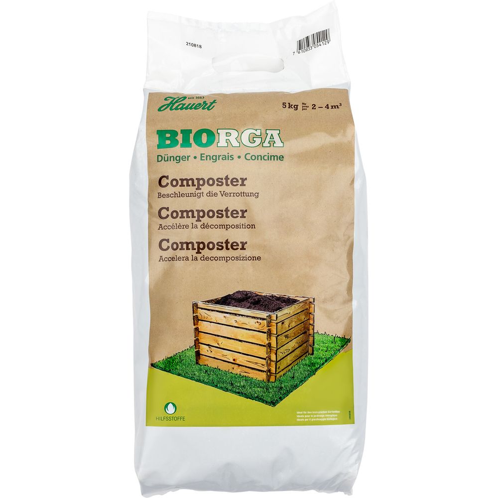 Hauert Composter powder Biorga 5 kg Bild 1