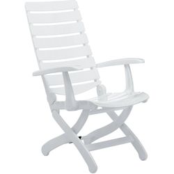 Kettler Möbel Tiffany armchair white plastic