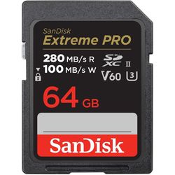 SanDisk ExtremePro SDXC-II 64GB V60