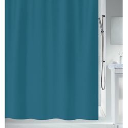 Spirella Tenda da doccia in tessuto Primo 180x200 blu