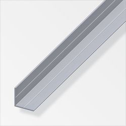 Alfer Angle profile aluminum 1 m blank a=15.5 mm, b=1.5 mm