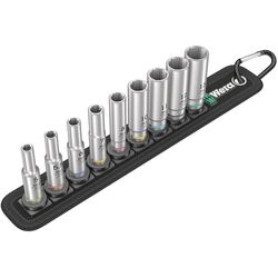 Wera Socket wrench insert Belt A Deep 1, 1/4 9-piece